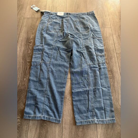Future collective cargo pants dark wash - Picture 2 of 5